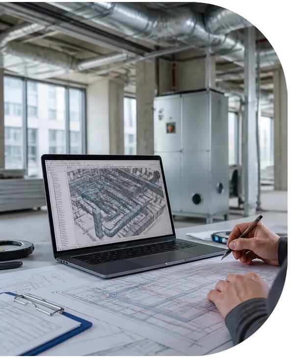 Профессиональное проектирование вентиляции зданий в Асбесте